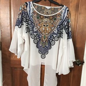 22 Sheer Blouse